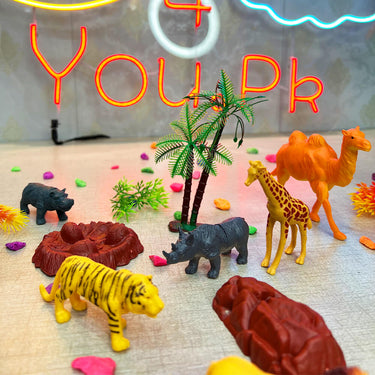 ZOO ANIMAL PLAY SET FOR KIDS